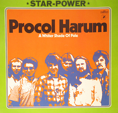 Thumbnail of PROCOL HARUM - A Whiter Shade Of Pale & Salty Dog (1967, Germany, Star-Power Edition)  album front cover